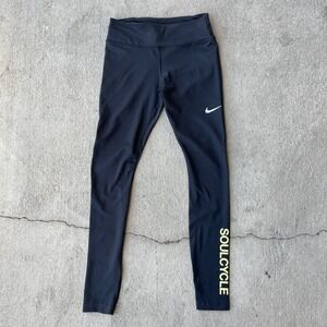 Nike Dry-Fit Soulcycle active leggings black size small‎